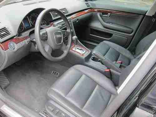 AUDI A4 2007 REPAIRABLE SALVAGE IMMACULATE 2.0 TURBO QUATTRO BLACK, US $7,500.00, image 6