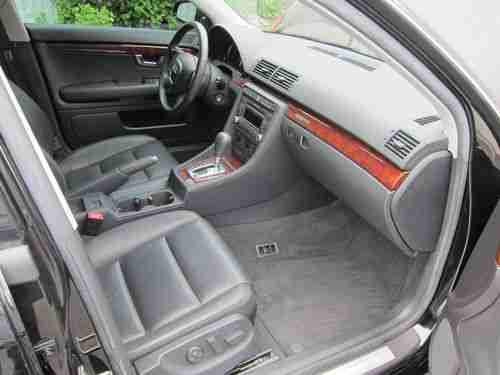 AUDI A4 2007 REPAIRABLE SALVAGE IMMACULATE 2.0 TURBO QUATTRO BLACK, US $7,500.00, image 7