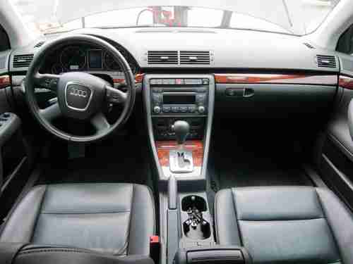 AUDI A4 2007 REPAIRABLE SALVAGE IMMACULATE 2.0 TURBO QUATTRO BLACK, US $7,500.00, image 8