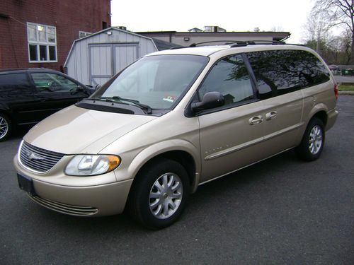2001 chrysler town and country van, good condition.