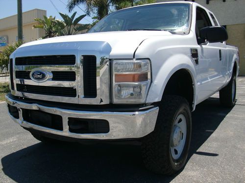 2008 f250 extracab 4x4 xlt 6.4 turbo diesel automatic loaded truck!!!!!!!