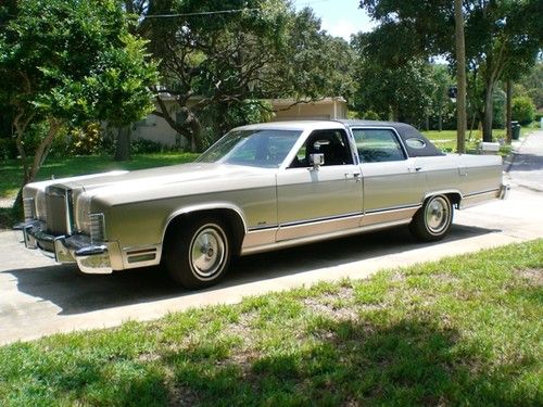 1979 lincoln continental town car  one owner original special color 4door