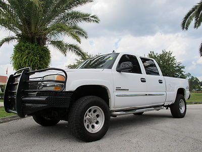 2006 gmc sierra 2500hd slt crew cab 4x4 silverado duramax diesel low reserve no