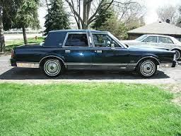 1988 lincoln town car aha special model rare