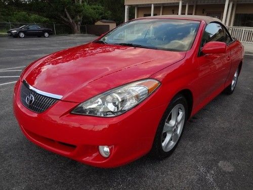 2006 solara sle premium convertible~navigation~loaded~46k low miles~warranty~wow