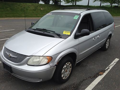 2001 chrysler town &amp; country minivan  no reserve l@@k!!!!