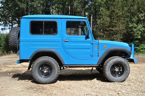 Toyota Blizzard LD10 FJ22 5-speed turbo diesel, extremely rare micro 4WD truck, image 3
