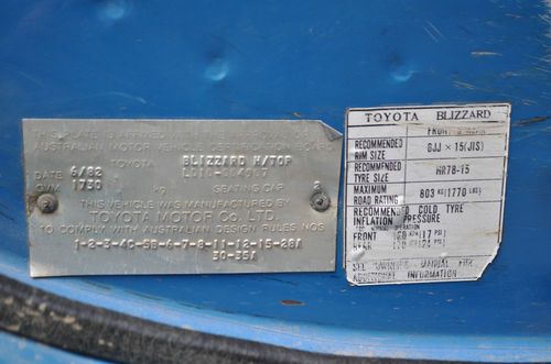 Toyota Blizzard LD10 FJ22 5-speed turbo diesel, extremely rare micro 4WD truck, image 9