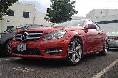 2012 mercedes benz c250 coupe automatic navigation panoramic moonroof