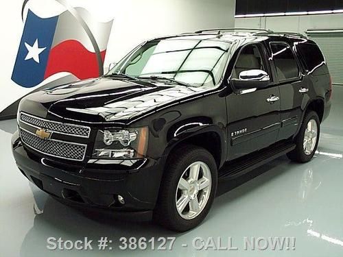 2007 chevy tahoe ltz 4x4 sunroof nav dvd rear cam 25k! texas direct auto