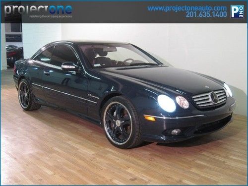 2003 mercedes benz cl55 amg 46k miles navigation blue