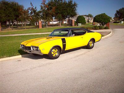 68 olds 442*completely restored*inside-outside-motor*runs&amp;looks amazing*52k*mint