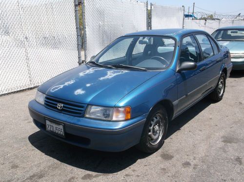 1992 toyota tercel, no reserve