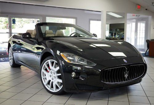1 owner granturismo s convertible black/beige leather only 6k miles