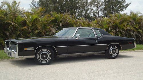 1978 cadillac eldorado , 35k act miles , rare colors no reserve