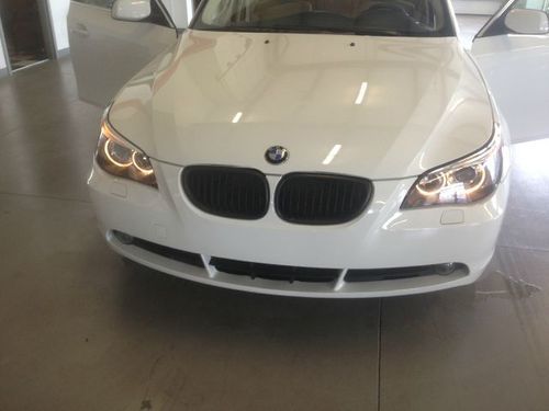 2006 bmw 530i base sedan 4-door 3.0l m wheels. rebuilt title