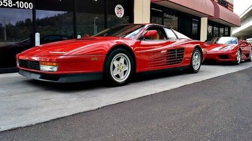 1owner fully documented ferrari testarossa low miles