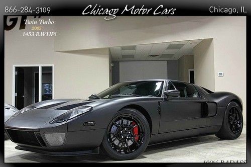 2005 ford gt twin turbo 1450rwhp over $400k+invested autographed collector qty!