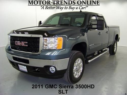 Slt navigation rearcam diesel leather htd seats bose 2011 gmc sierra 3500 40k