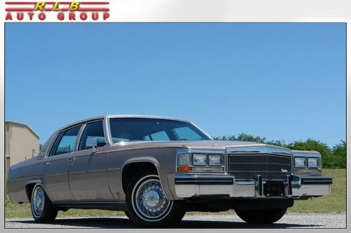 1984 sedan deville immaculate one owner low low miles collectors! call toll free