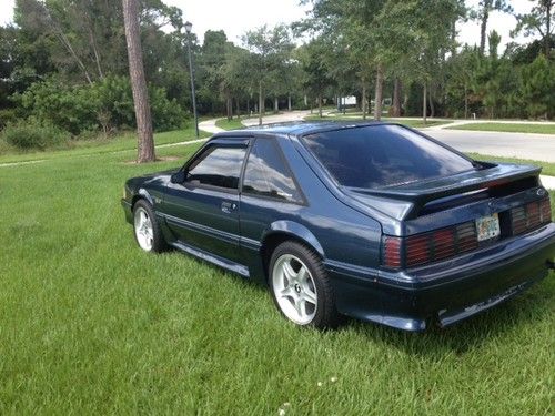 1989 Mustang Gt Blue