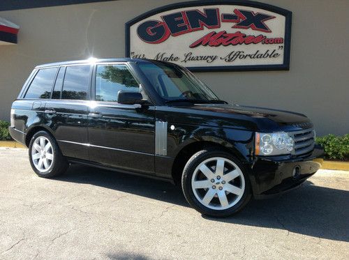 2007 land rover range rover hse