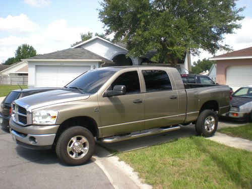 Cummins turbo diesel, 4x4 , gold, megacab, 96,500, edge juicer ecu,