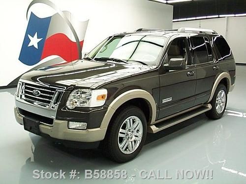 2007 ford explorer eddie bauer 7 pass sunroof 18's 75k texas direct auto