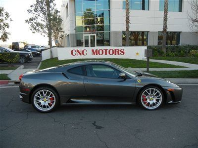 2005 ferrari f430 430 f1 coupe silverstone / nero / low miles 10 coupes in stock