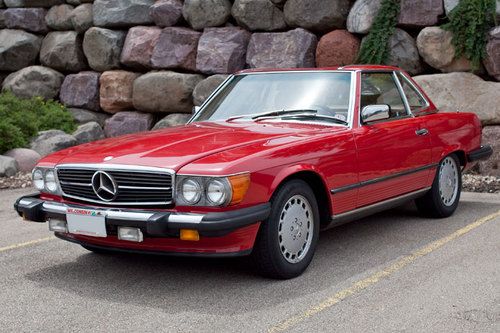 1988 mercedes-benz 560 sl convertible