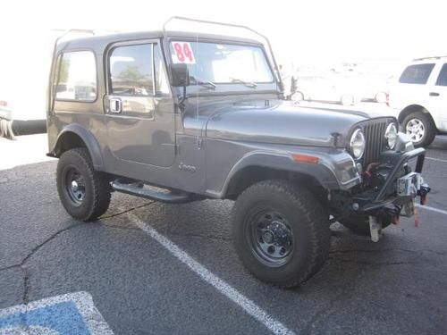 1984 jeep cj7 hard top w/extras! best deal around for a classic cj7!