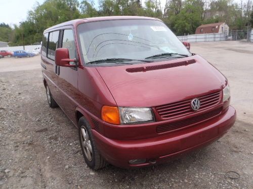 2001 volkswagen eurovan gls standard passenger van 3-door 2.8l