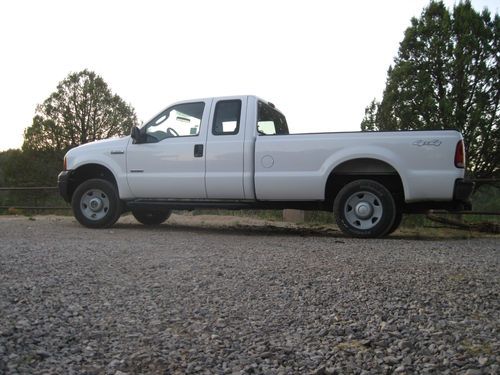 2005 f250 diesel work truck--excellent condition