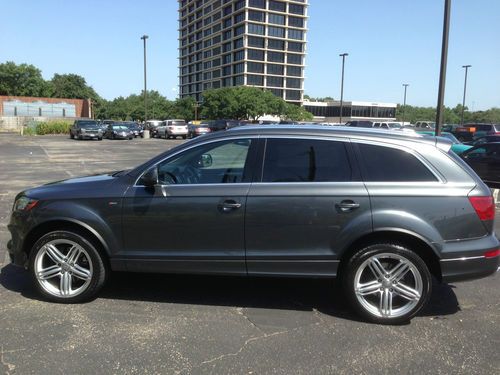 2011 audi q7, tdi, prestige, s-line 3.0l tdi, one owner, super clean