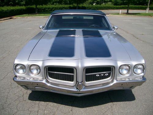 Nice 1971 pontiac lemans convertible gto clone nice stereo