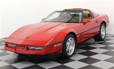 Zr-1 red/beige 1 owner under 8,000 original miles clean history king of the hill
