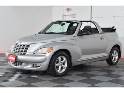 2005 chrysler pt cruiser convertible touring 83k miles chrome wheels low reserve