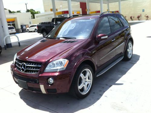 2008 mercedes-benz ml63 amg base sport utility 4-door 6.3l