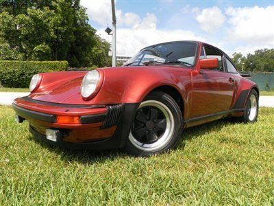 1979 930 911 turbo sunroof delete paint to sample with only 58k km documented a+