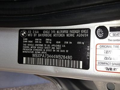 2004 BMW X3 2.5 Wholesale 3 day Sale, US $8,999.00, image 10