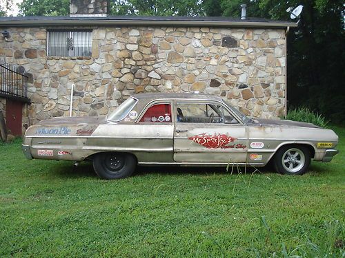 64 Chevrolet Bel Air Automatic 307 Ci engine, Great Project. Rat Rod, image 5
