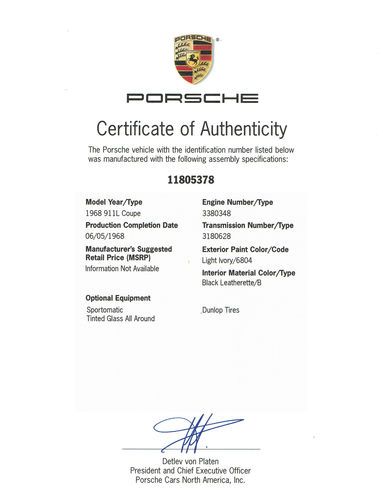 1968 911L Coupe - Sportomatic, image 14