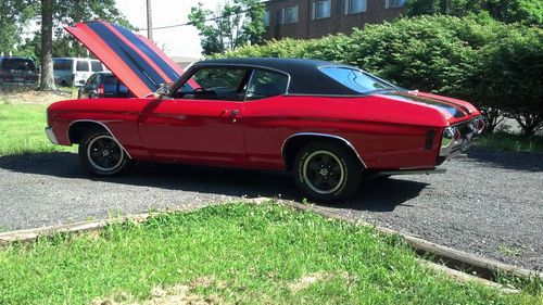 1971 chevy chevelle numbers matching 350 auto ss dash buckets console 2 door nr