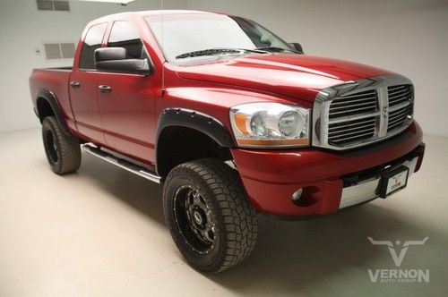 2006 laramie quad 4x4 leather heated sunroof cummins diesel we finance 94k miles