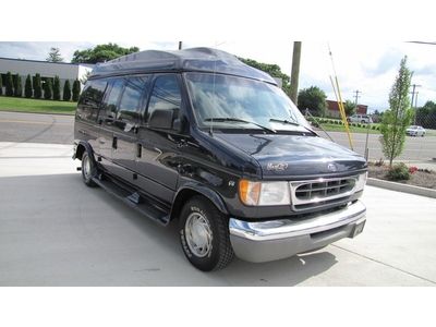 Great conversion  van! high top! mark iii se! leather! tv/dvd!no reserve! 2000