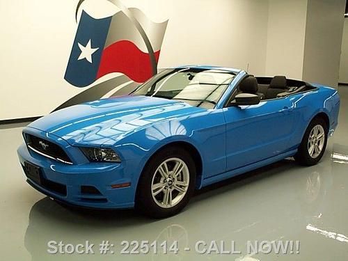 2013 ford mustang convertible 3.7l v6 auto xenons 29k  texas direct auto