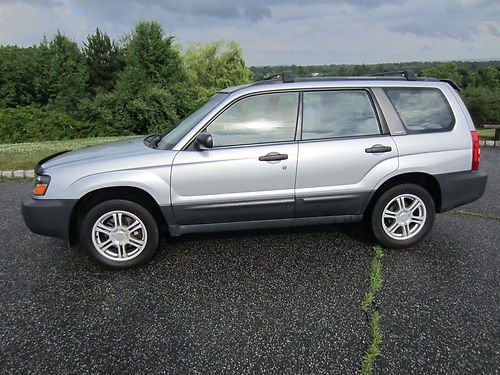 2003 subaru forester x rare mint cond. ice cold ac rims spoiler cd tow hitch