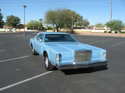 1978 lincoln mark v base coupe 2-door 7.5l