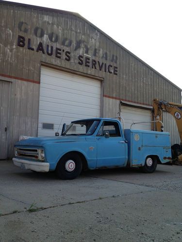 1967 chevy 1/2 ton utility ultimate ratrod hot rod shop truck big block no reser