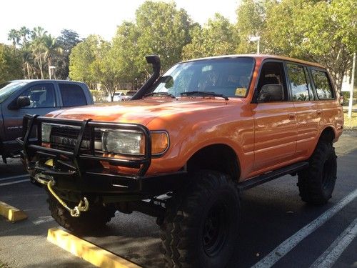 1993 toyota land cruiser 80 series 4x4 lifted tires lockers and more